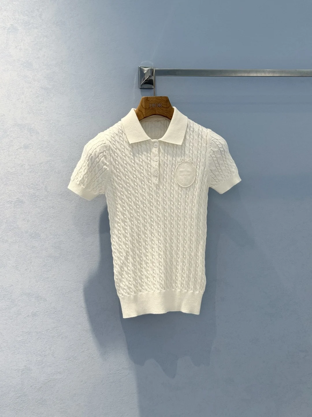 DIOR Polos White-Black S-L B50202609062300 - Image 3