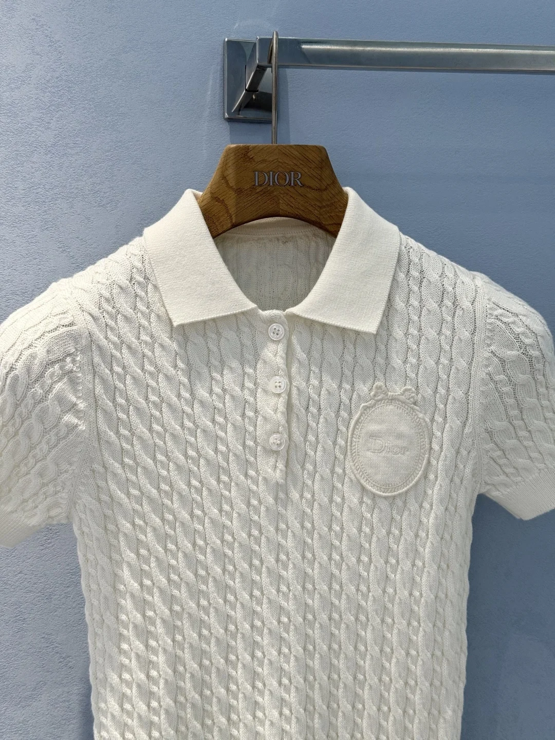 DIOR Polos White-Black S-L B50202609062300 - Image 4