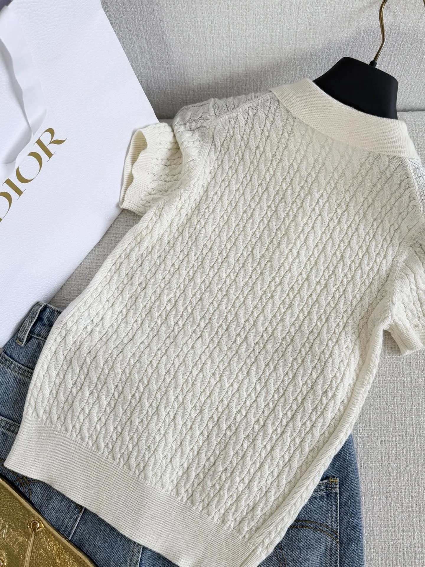DIOR Polos White S-L B35202609061551 - Image 9