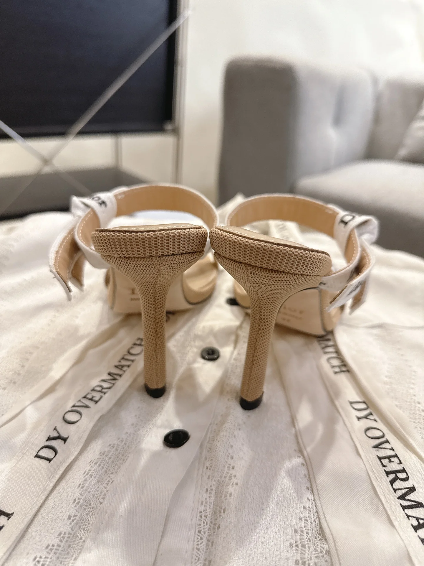 DIOR Sandals Beige-White B40202609111768 - Image 7