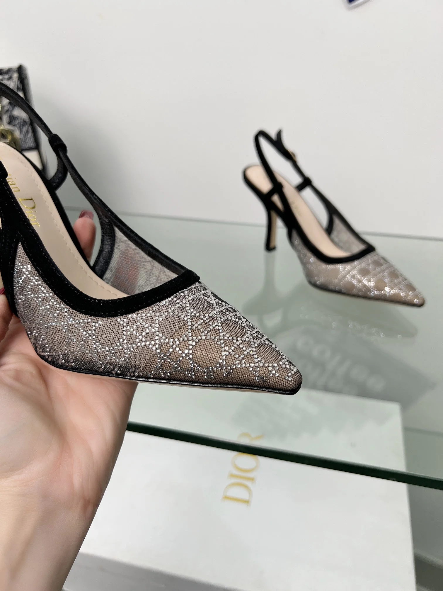 DIOR Sandals Black-Silver B60202609111150 - Image 3