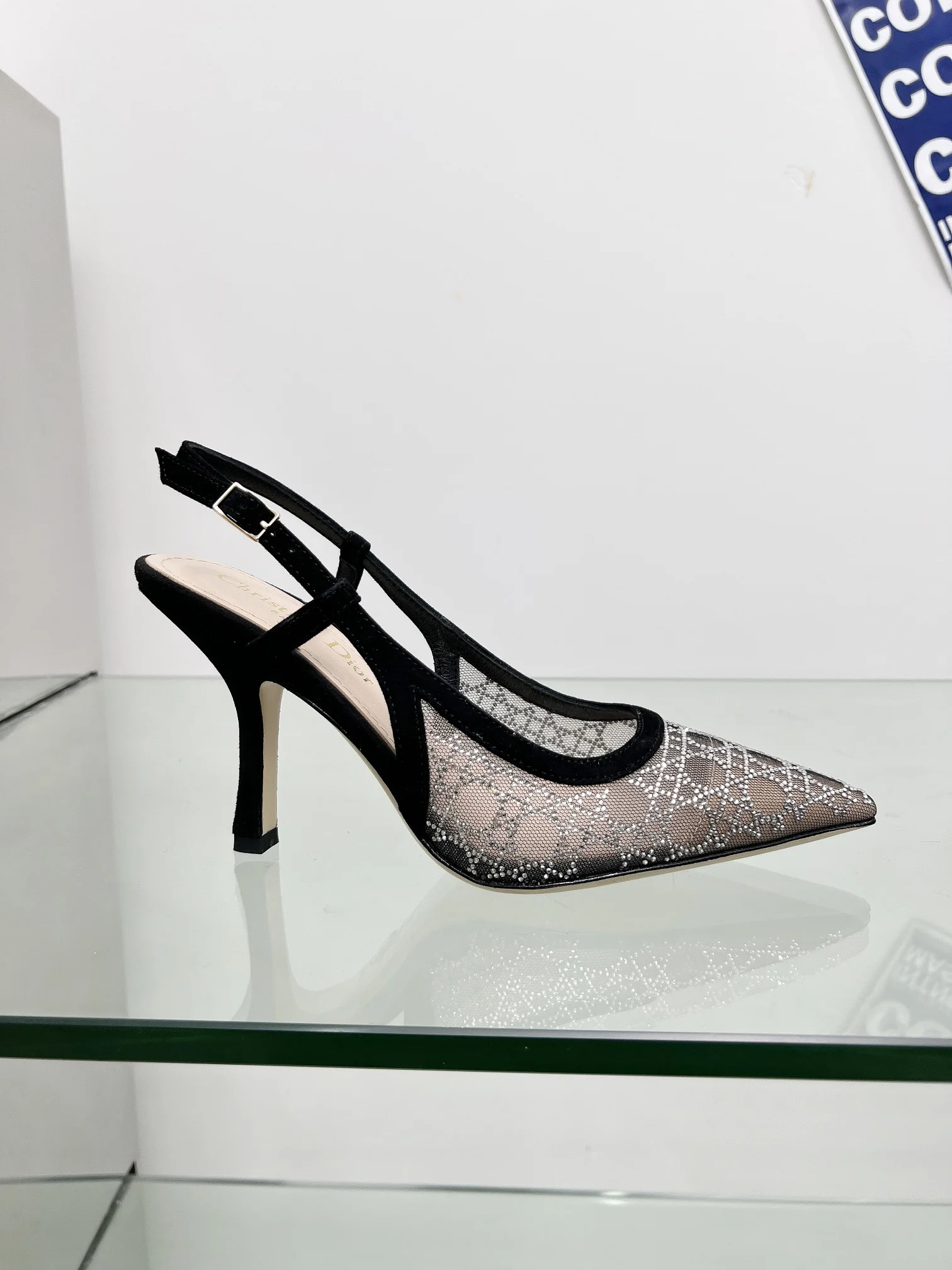 DIOR Sandals Black-Silver B60202609111150 - Image 8