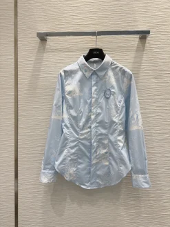 DIOR Shirts Blue-White S-L B45202609061894