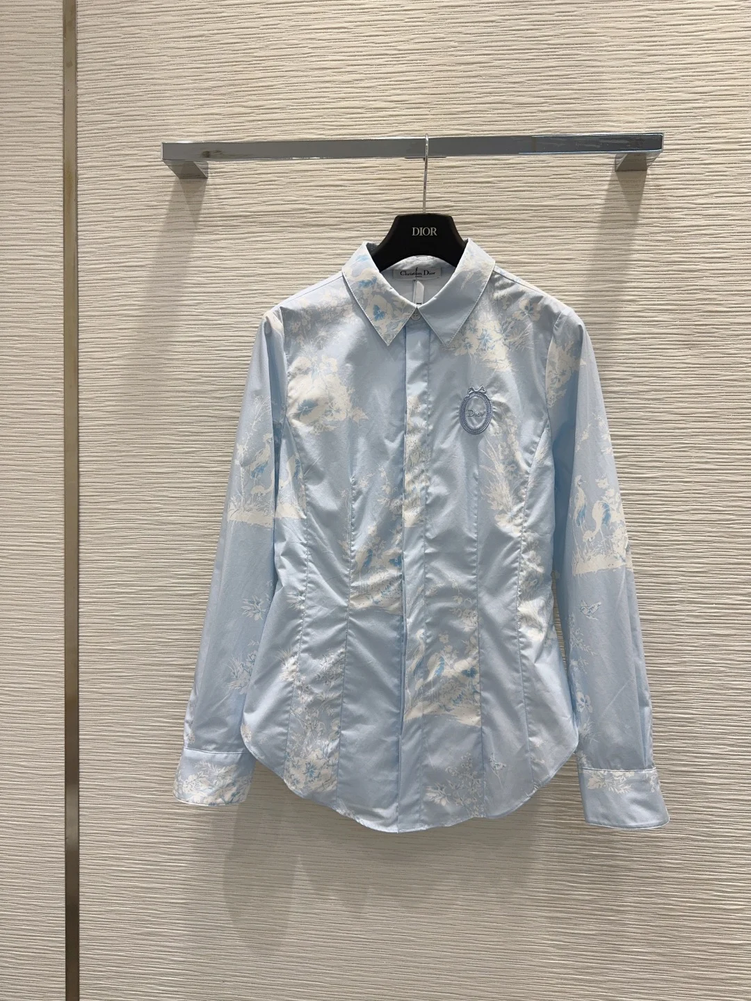 DIOR Shirts Blue-White S-L B45202609061894