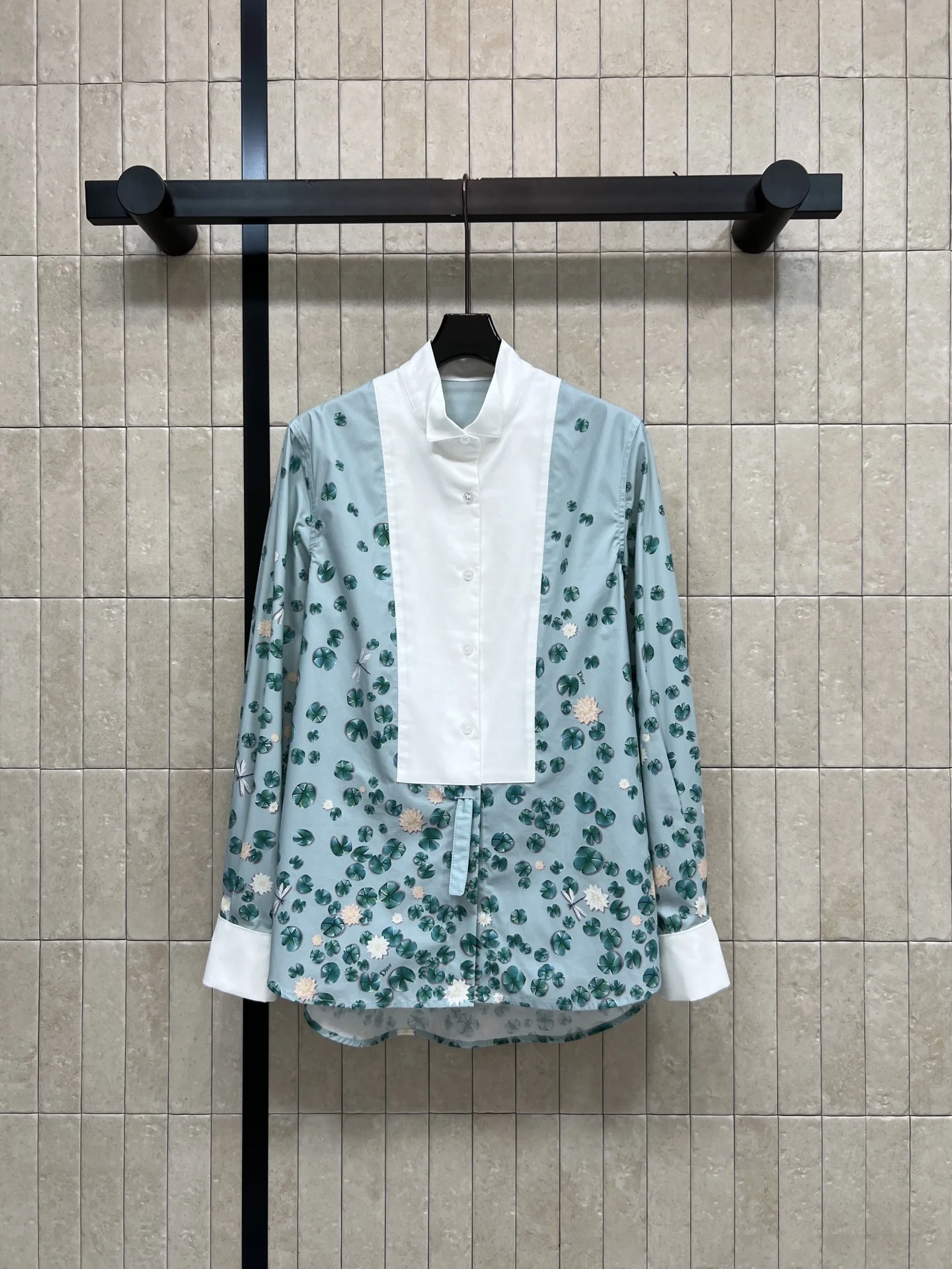 DIOR Shirts Cotton Blue-White S-XL B65202609061630