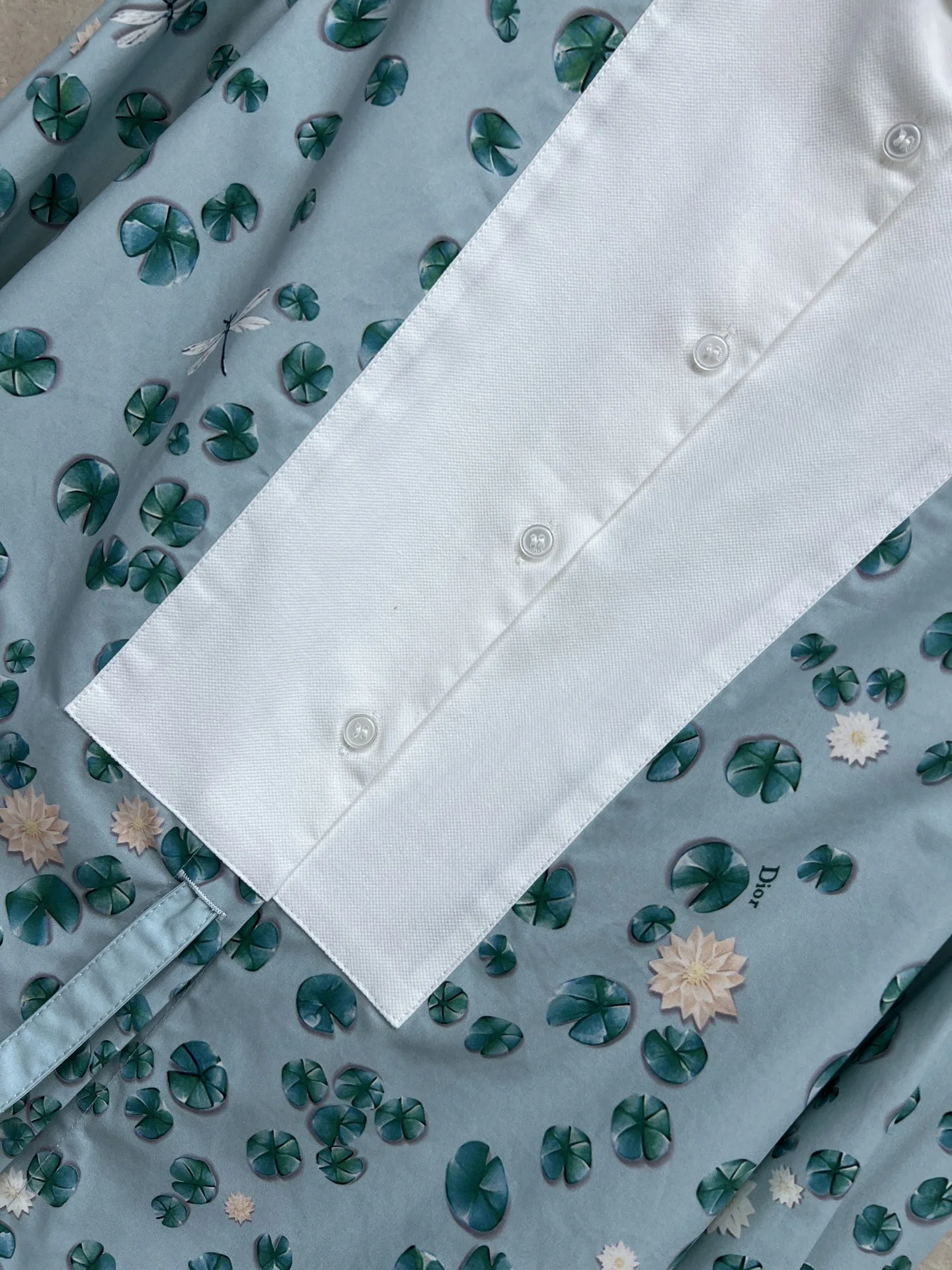 DIOR Shirts Cotton Blue-White S-XL B65202609061630 - Image 3