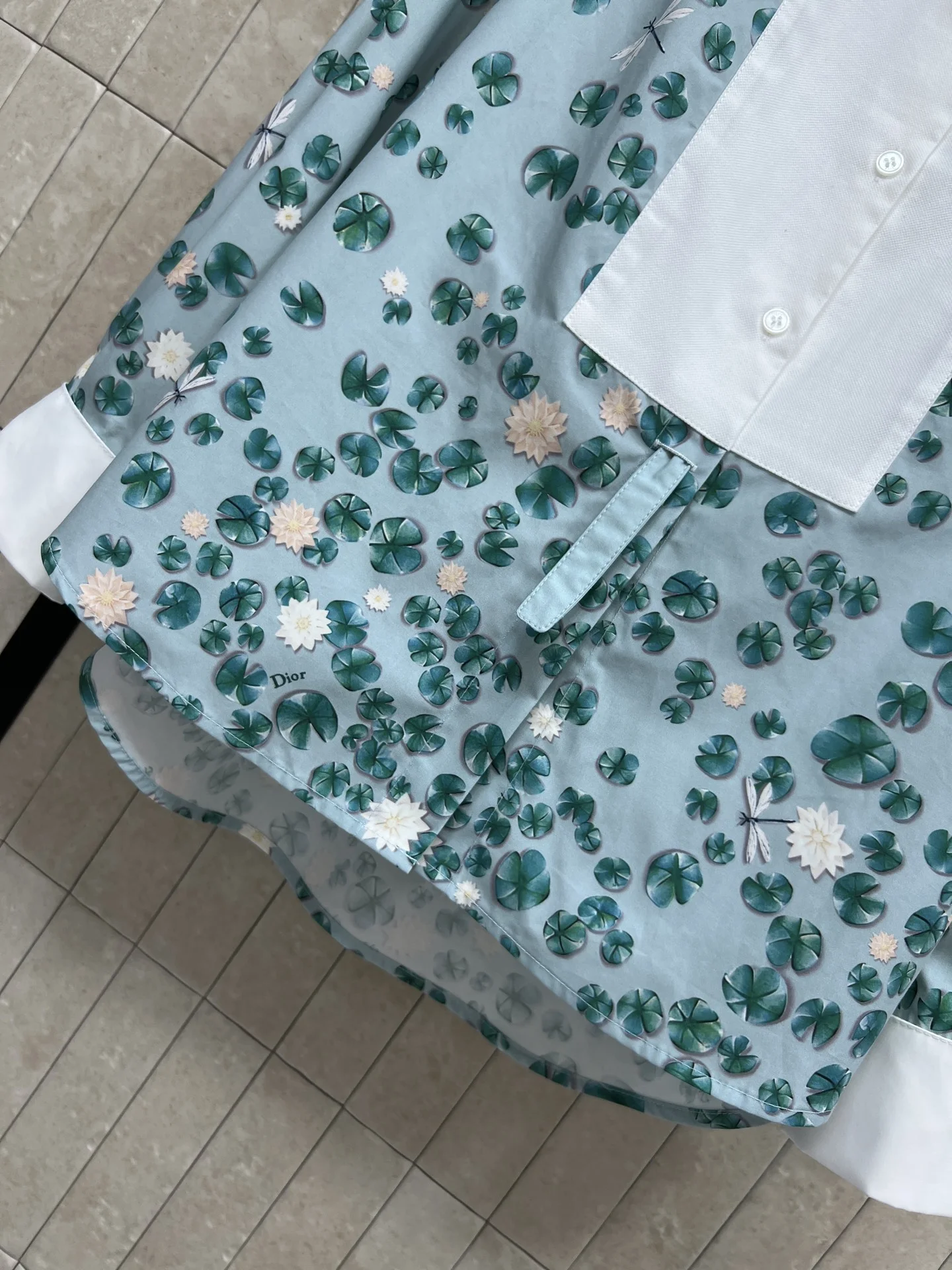 DIOR Shirts Cotton Blue-White S-XL B65202609061630 - Image 4