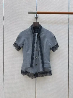 DIOR Shirts Gray-Black S-L C05202609063349