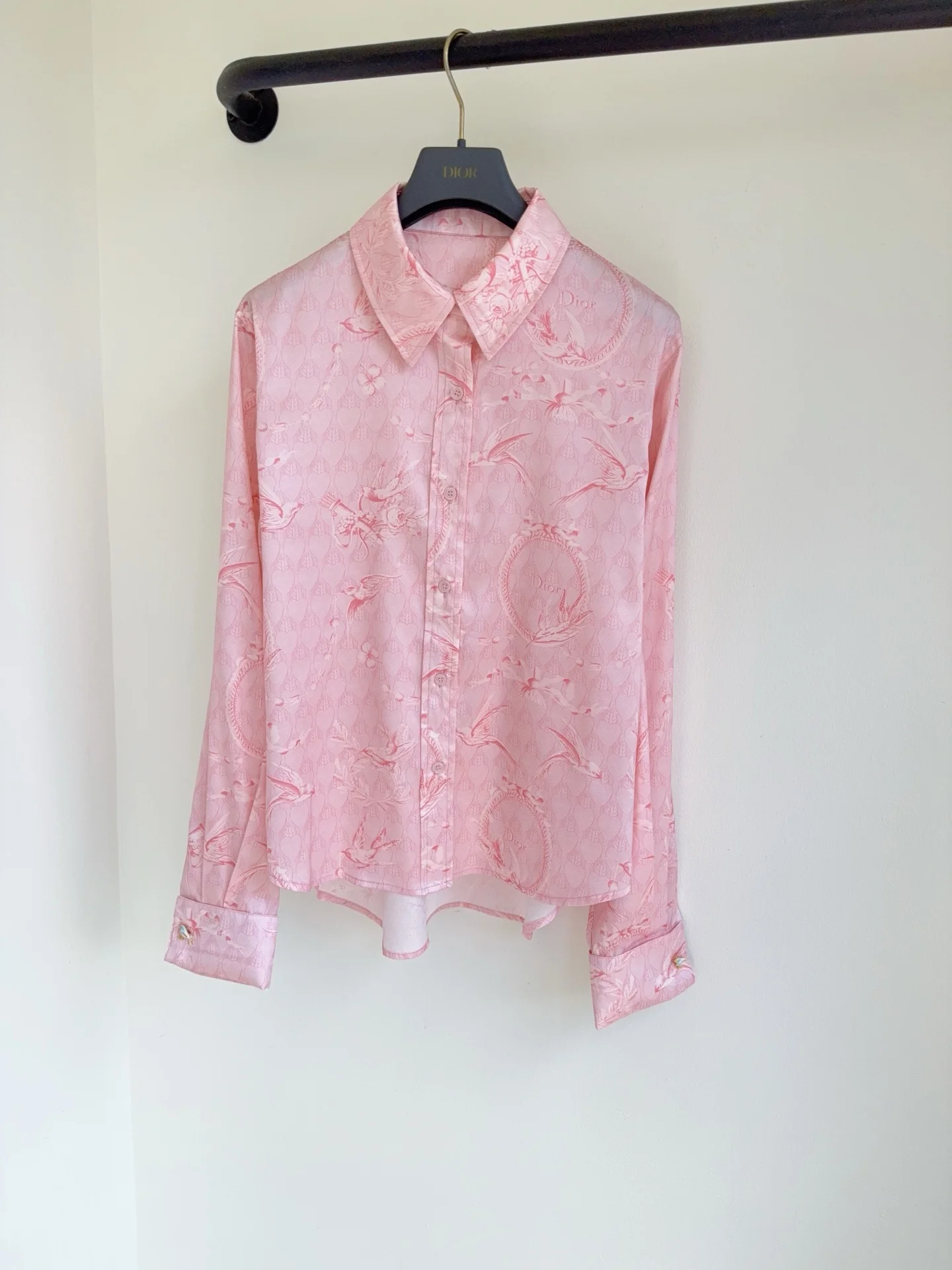 DIOR Shirts Printed Blend Pink 36-42 C00202609062854 - Image 2