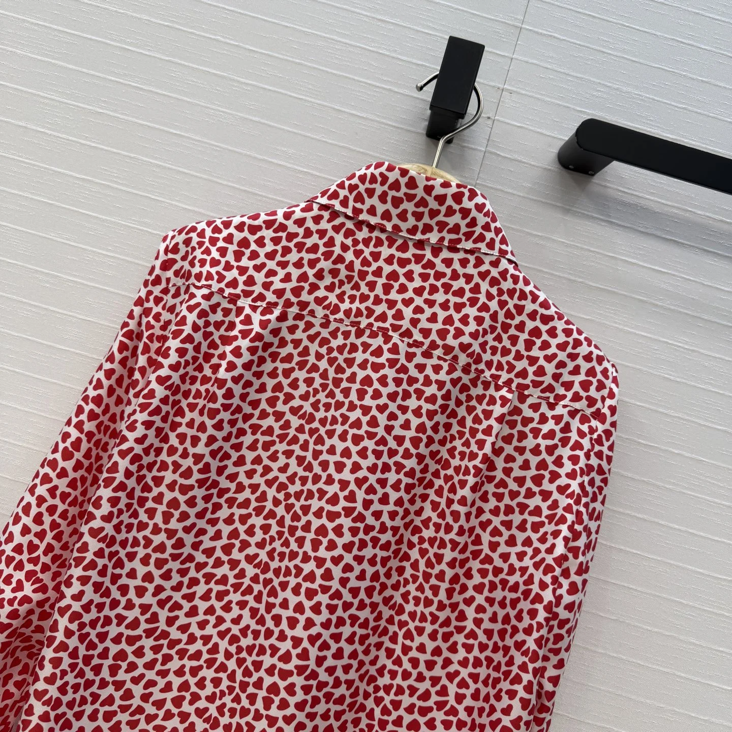 DIOR Shirts Silk Twill Red-White 36 C40202609062703 - Image 9