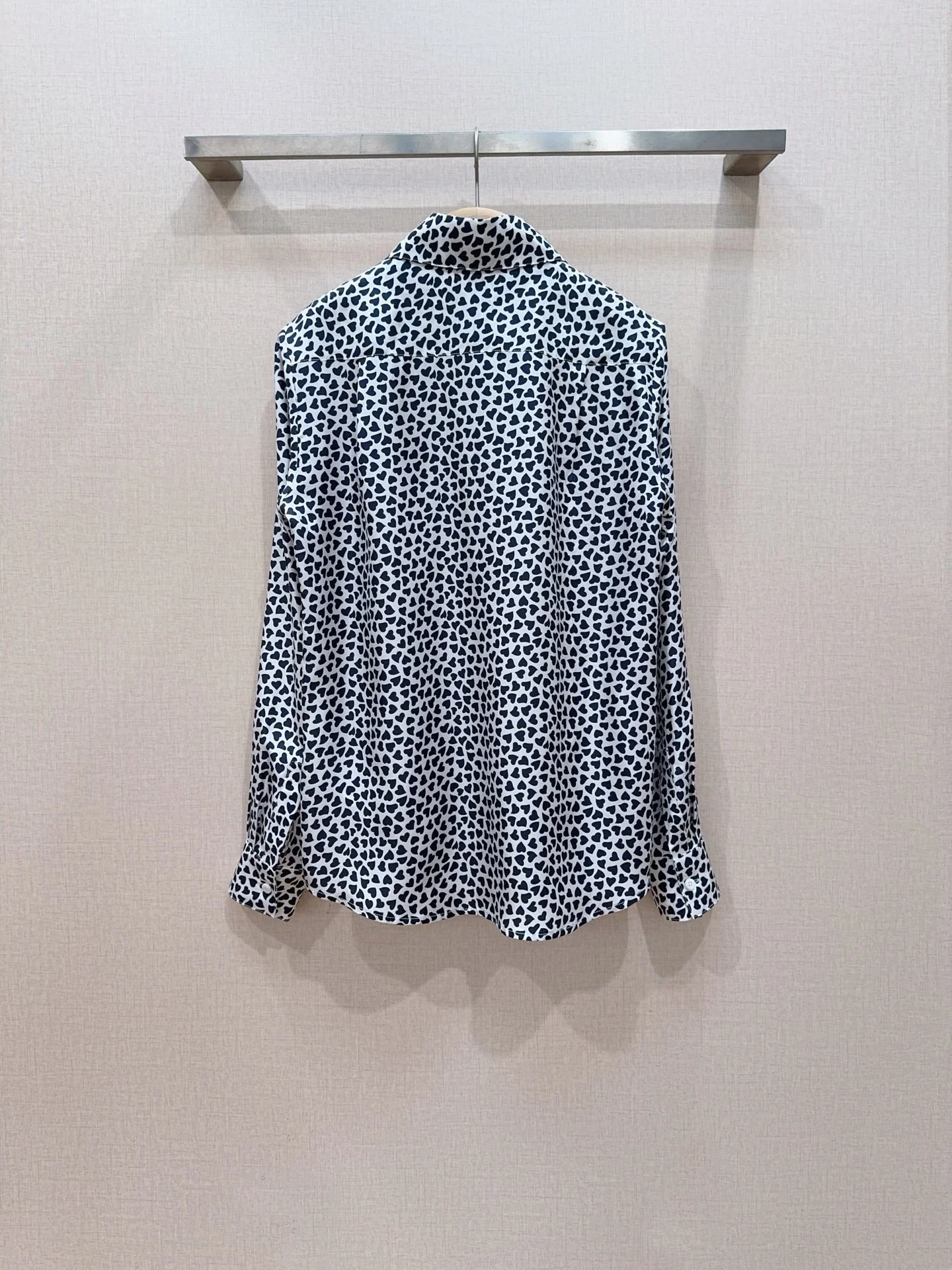 DIOR Shirts Silk White-Black S-XL C00202609060113 - Image 4