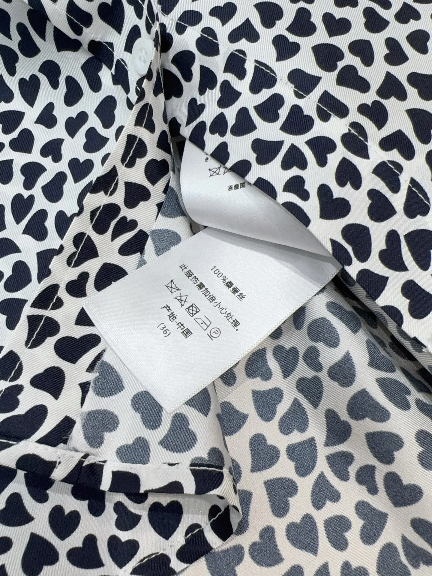 DIOR Shirts Silk White-Black S-XL C00202609060113 - Image 7