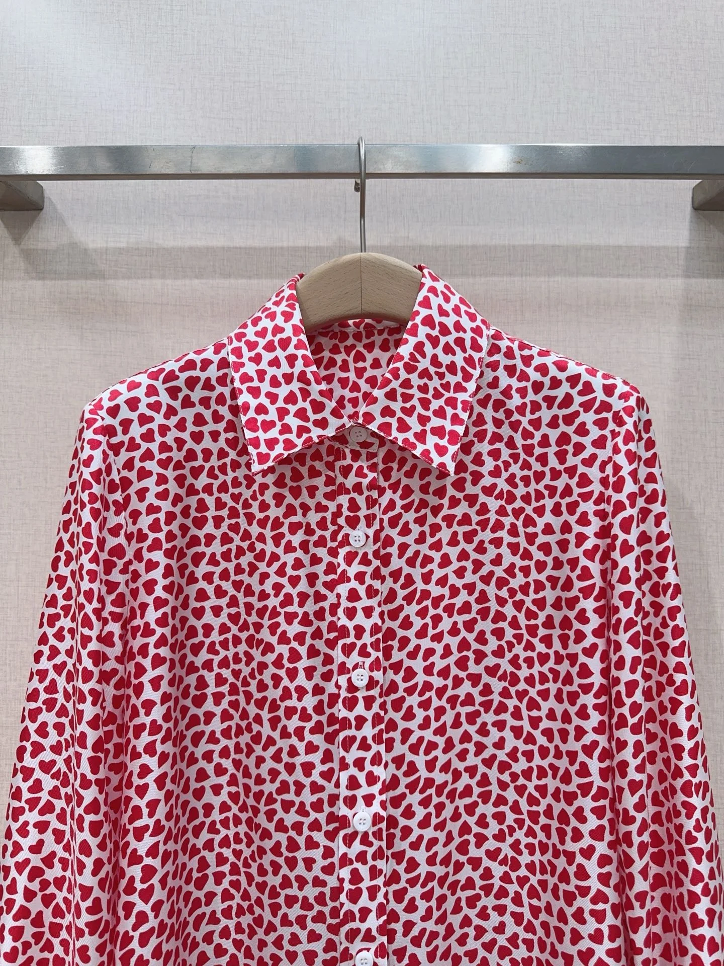 DIOR Shirts Silk White-Red S-XL C00202609060112 - Image 2