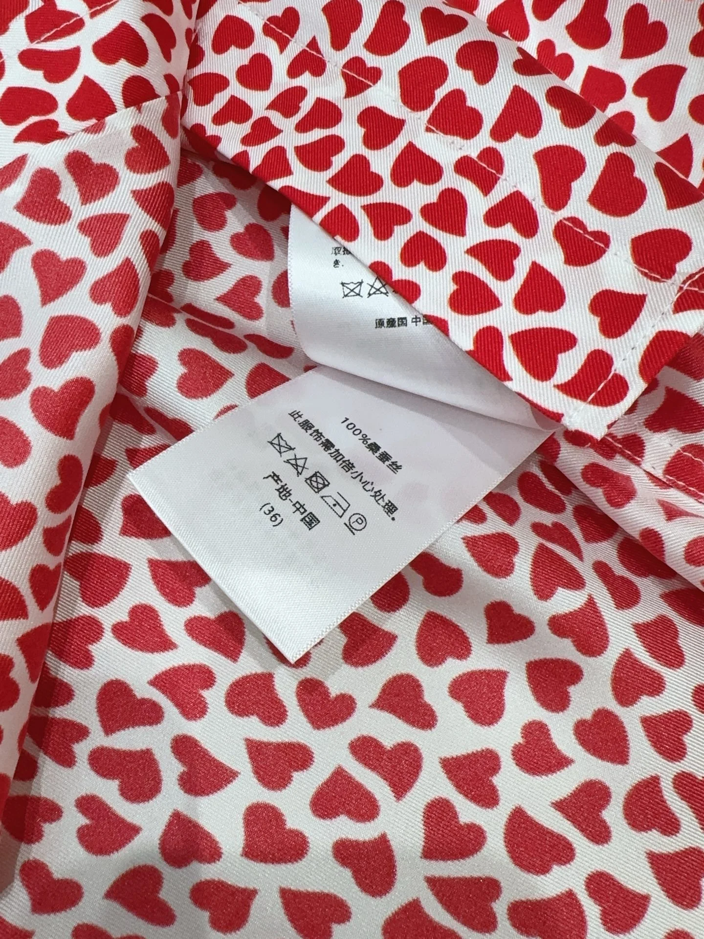 DIOR Shirts Silk White-Red S-XL C00202609060112 - Image 7