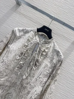 Alternative view of DIOR Shirts White-Gray S-M-L B45202609062906