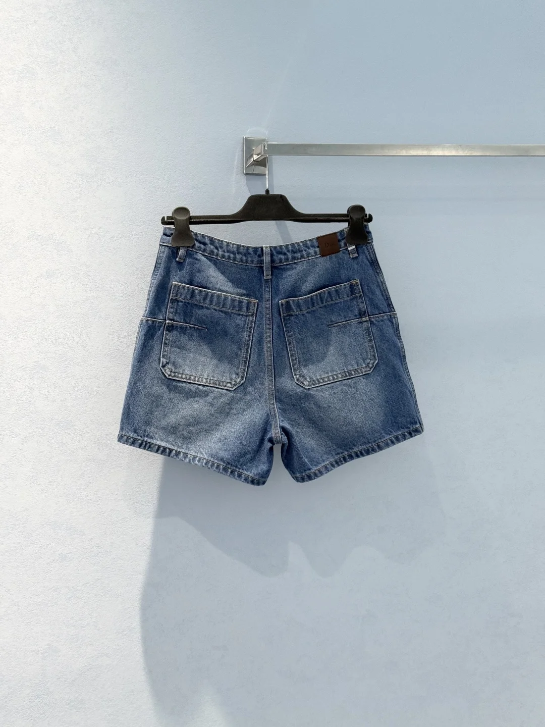 DIOR Shorts Cotton Denim Blue-White S-L B50202609062298 - Image 2