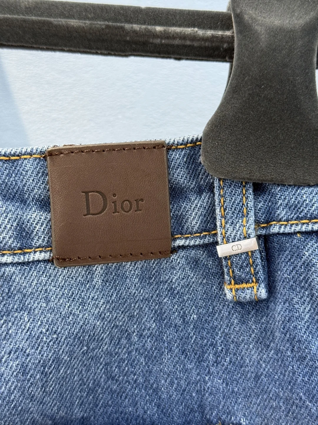 DIOR Shorts Cotton Denim Blue-White S-L B50202609062298 - Image 7
