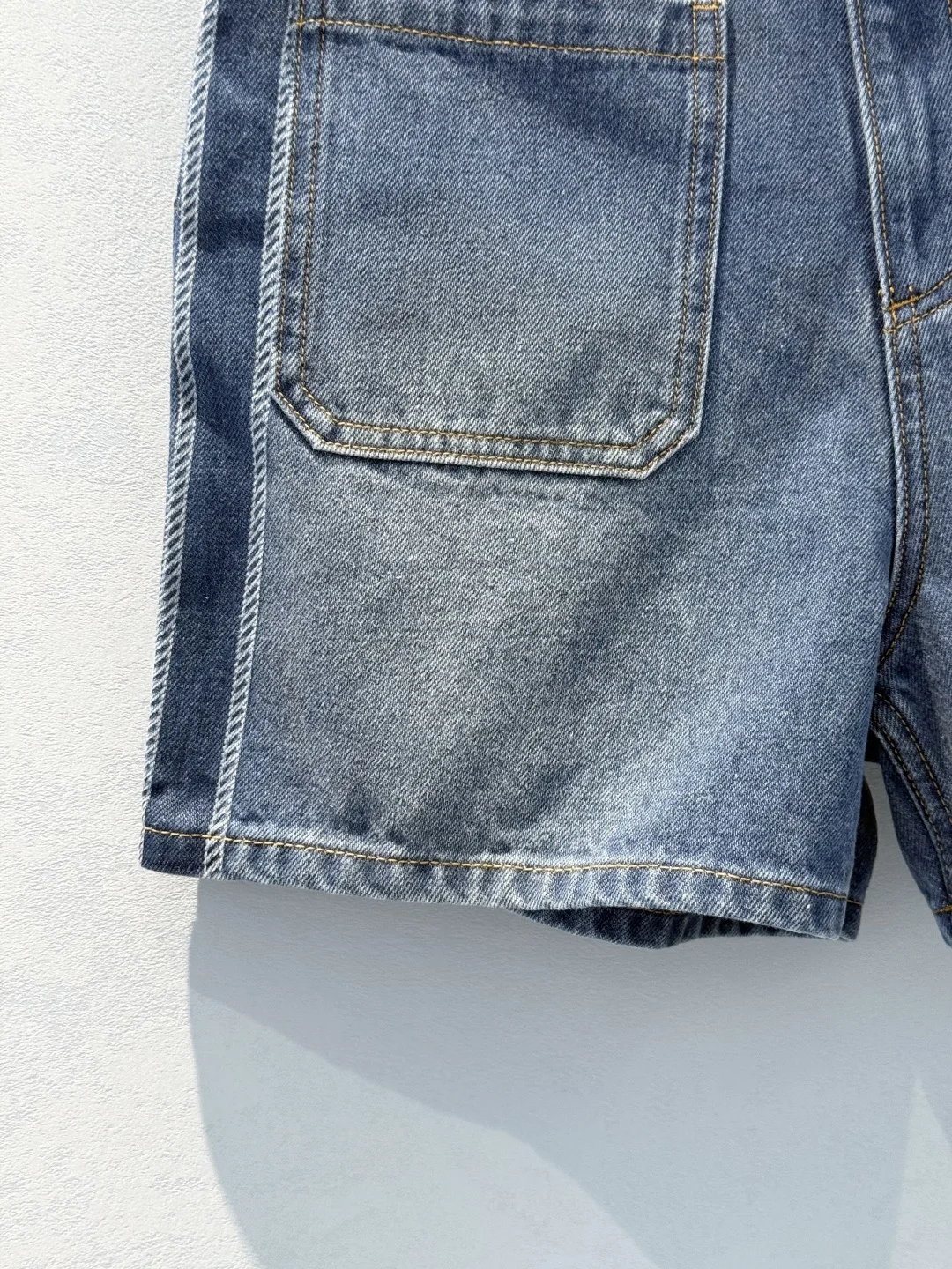 DIOR Shorts Cotton Denim Blue-White S-L B50202609062298 - Image 8