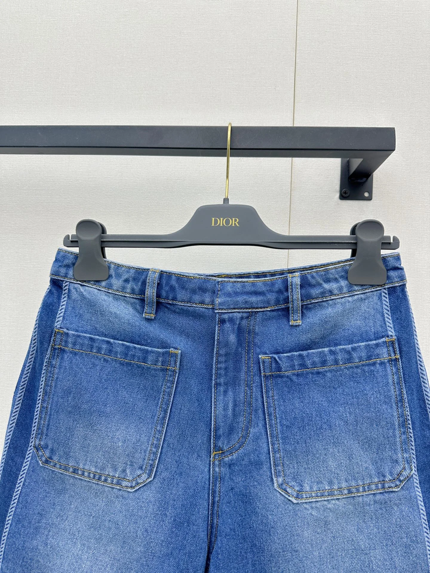 DIOR Shorts Pure Cotton Blue 36-40 B45202609061319 - Image 2