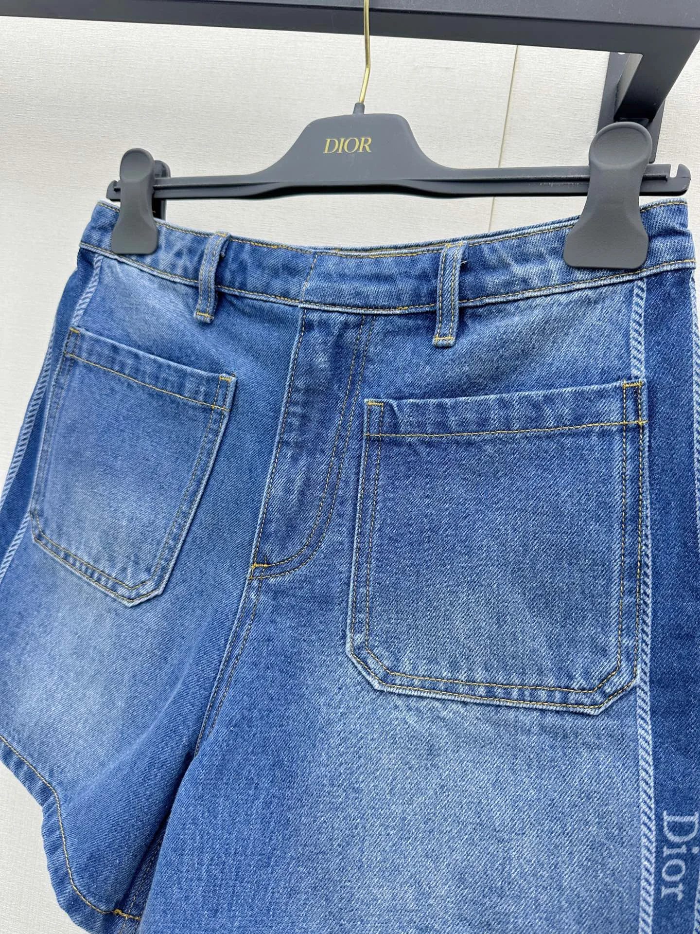 DIOR Shorts Pure Cotton Blue 36-40 B45202609061319 - Image 6