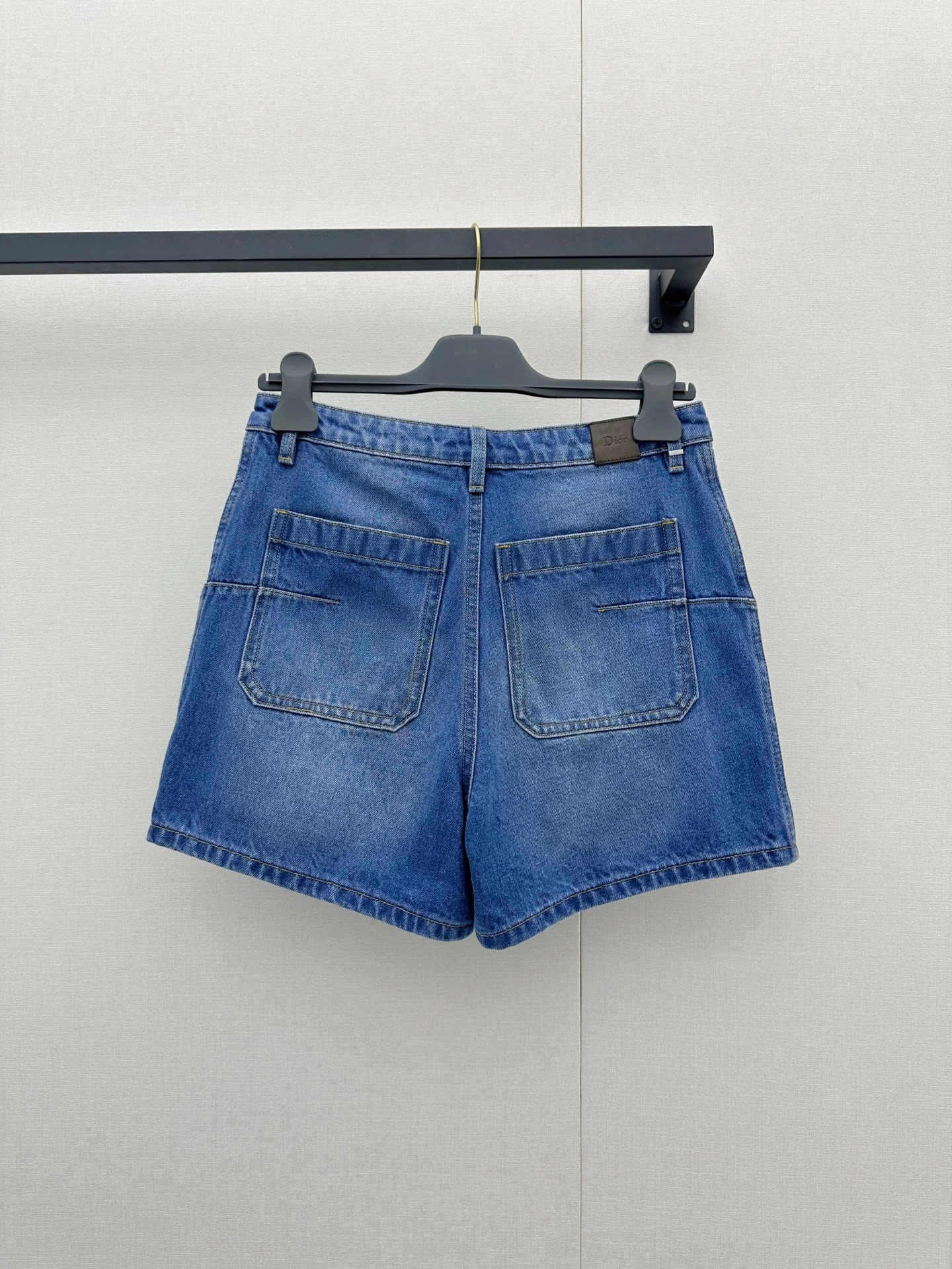 DIOR Shorts Pure Cotton Blue 36-40 B45202609061319 - Image 7