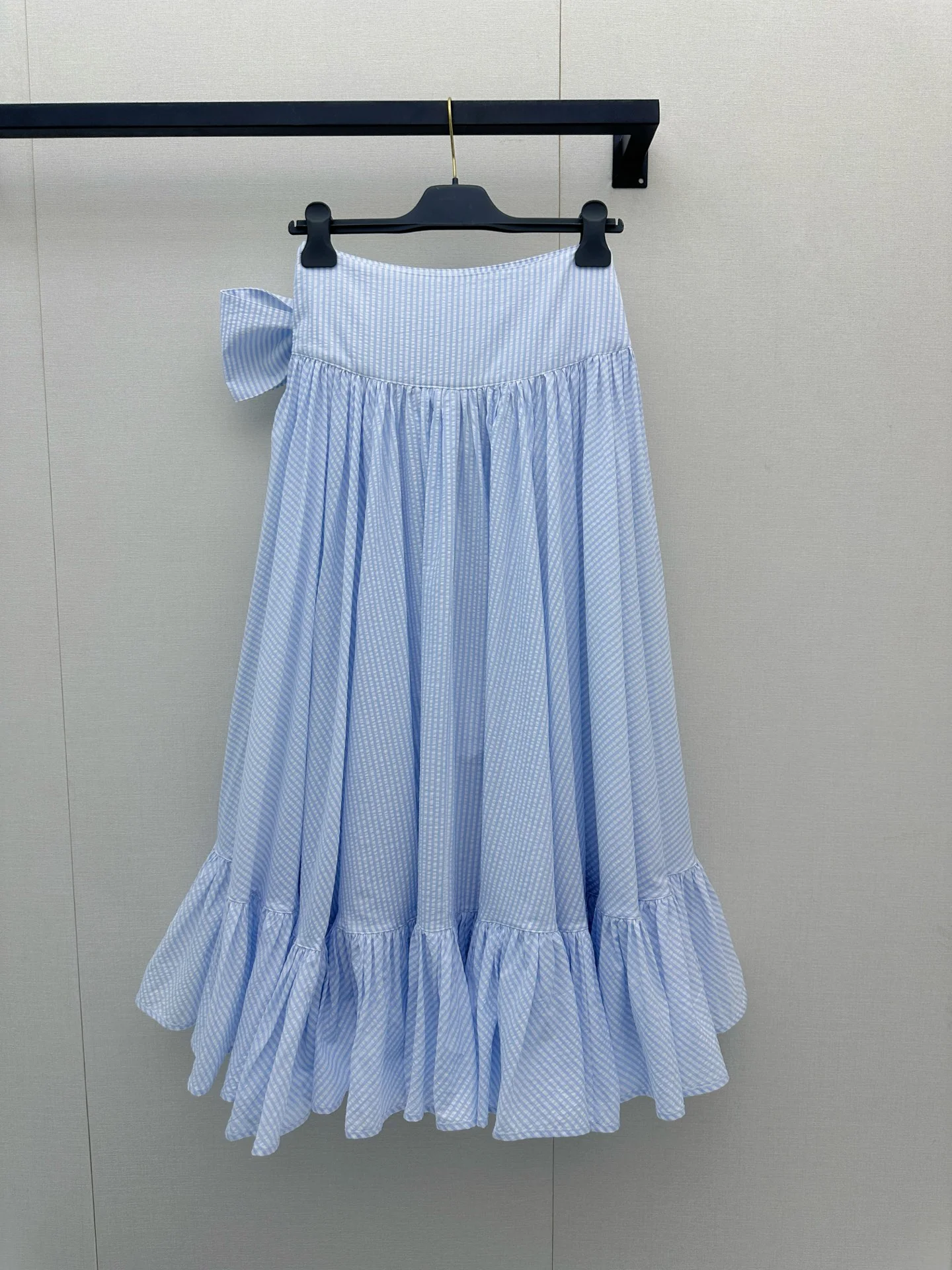 DIOR Skirts Cotton Blue-White S-L F15202609062844 - Image 7
