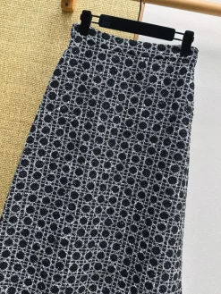 Alternative view of DIOR Skirts Tweed Black-White S-XL B15202609063282