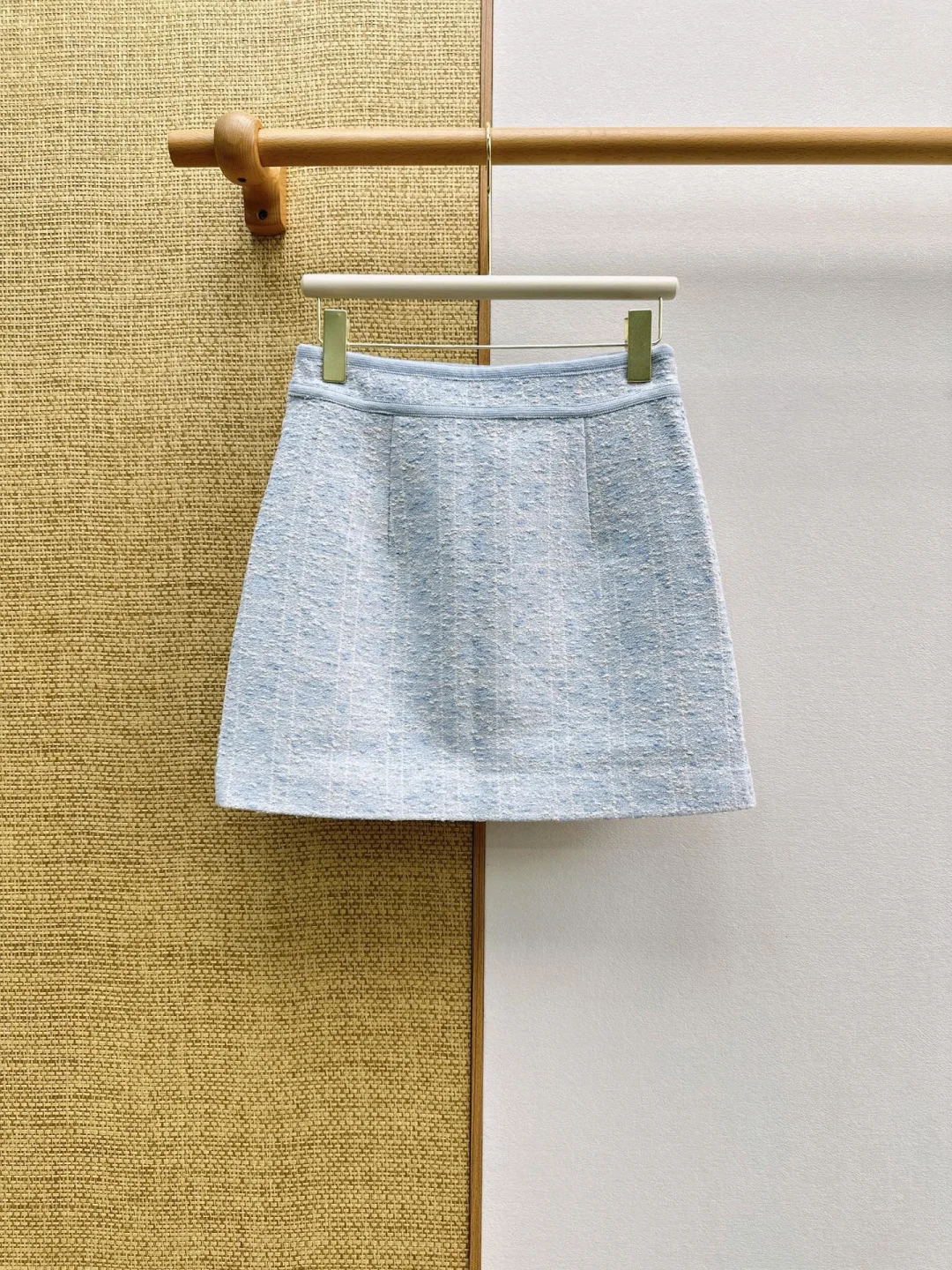 DIOR Skirts Tweed Blue-White S-L B05202609061438 - Image 8