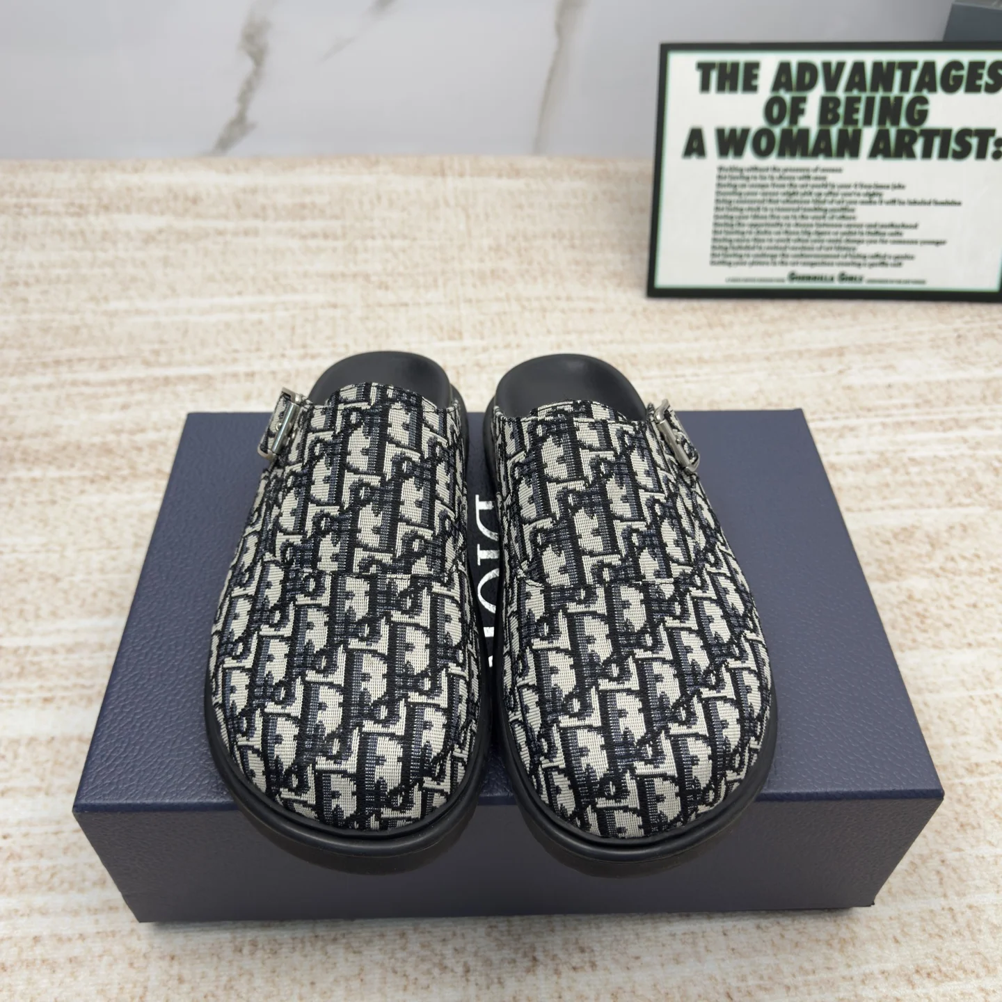 DIOR Slides Black-White EU38-46 A90202609111694