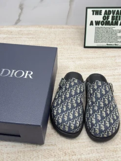 Alternative view of DIOR Slides Blue-Beige EU38-46 A90202609111691