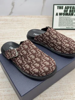 Alternative view of DIOR Slides Brown-Beige EU38-46 A90202609111693