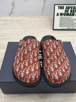 DIOR Slides Red-Beige EU38-46 A90202609111690