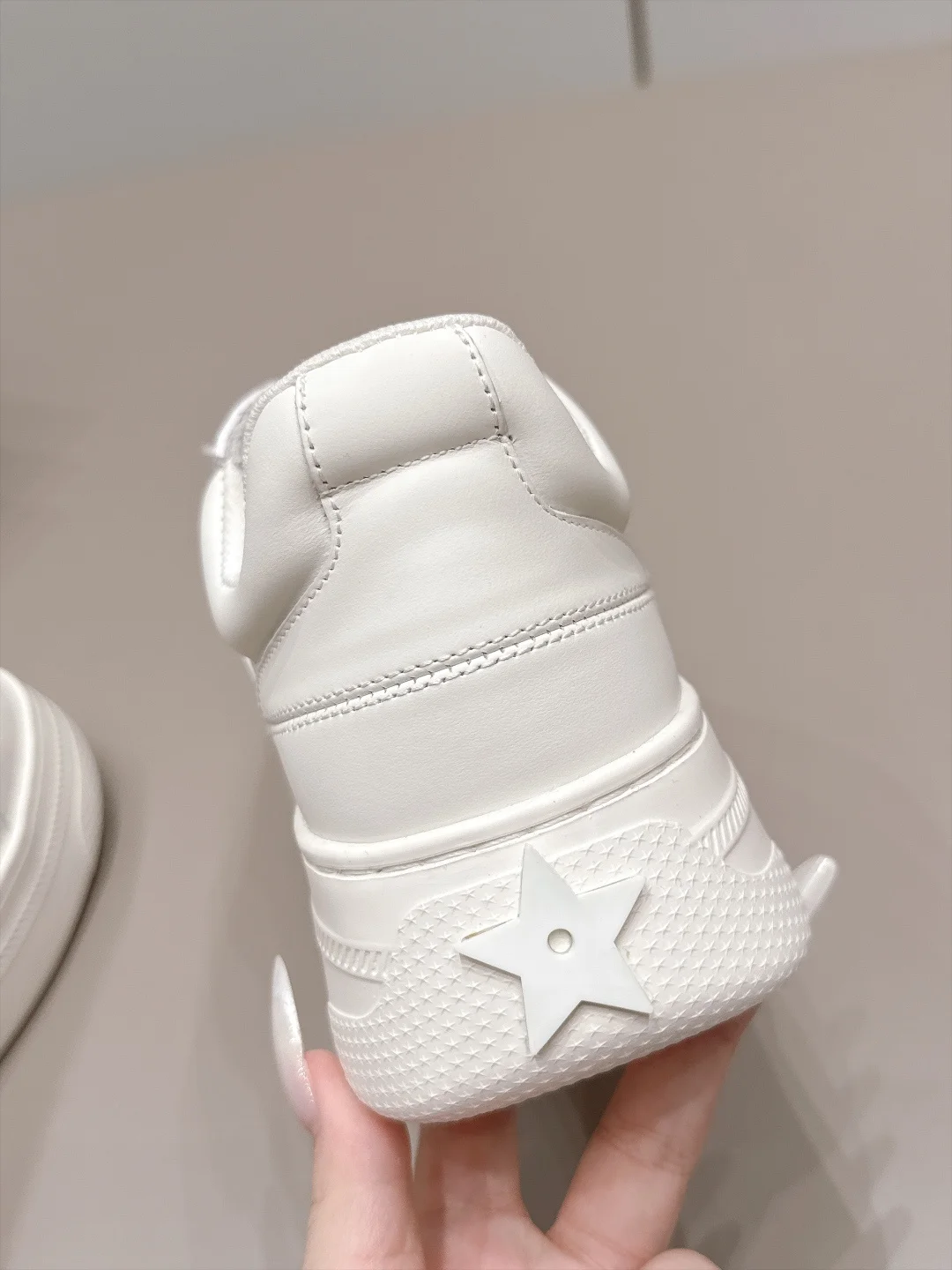 DIOR Sneakers Calfskin Leather White-Grey EU35-39 C20202609111564 - Image 8