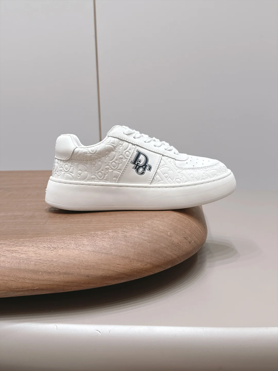 DIOR Sneakers Cowhide Leather White EU35-39 C30202609111566 - Image 5