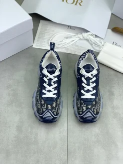 Alternative view of DIOR Sneakers Knit Mesh Navy-White EU35-39 C60202609110953