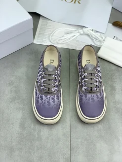 Alternative view of DIOR Sneakers Knitted Mesh Purple-Silver EU39-45 B90202609110956