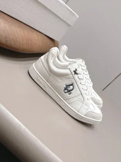 Alternative view of DIOR Sneakers Leather White-Black EU35-39 C20202609111563