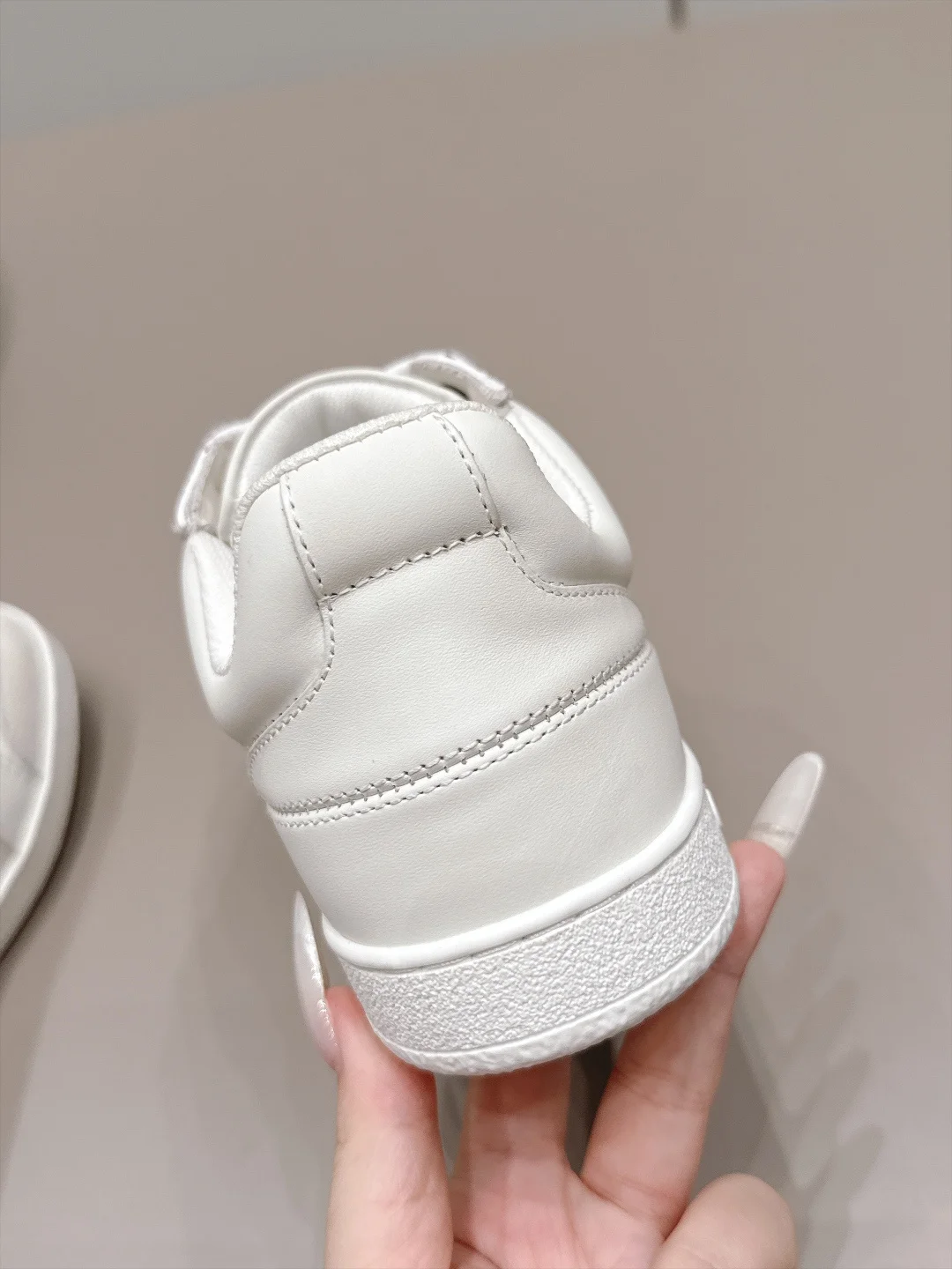 DIOR Sneakers Leather White-Black EU35-39 C20202609111563 - Image 8