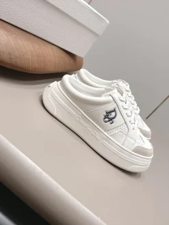 Alternative view of DIOR Sneakers Leather White-Gray EU35-39 C20202609111562