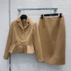 DIOR Suits Camel-Gold S-L D15202609060889
