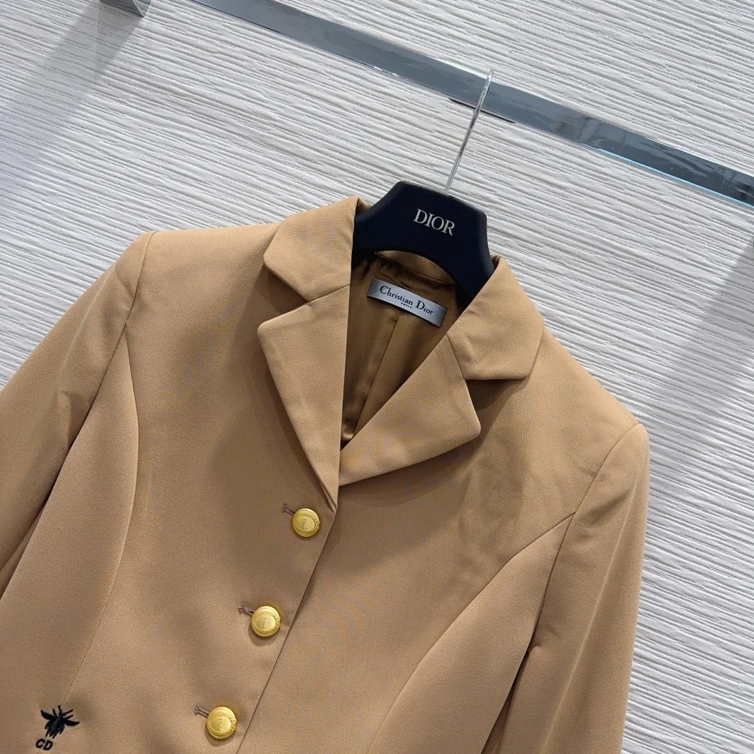 DIOR Suits Camel-Gold S-L D15202609060889 - Image 3