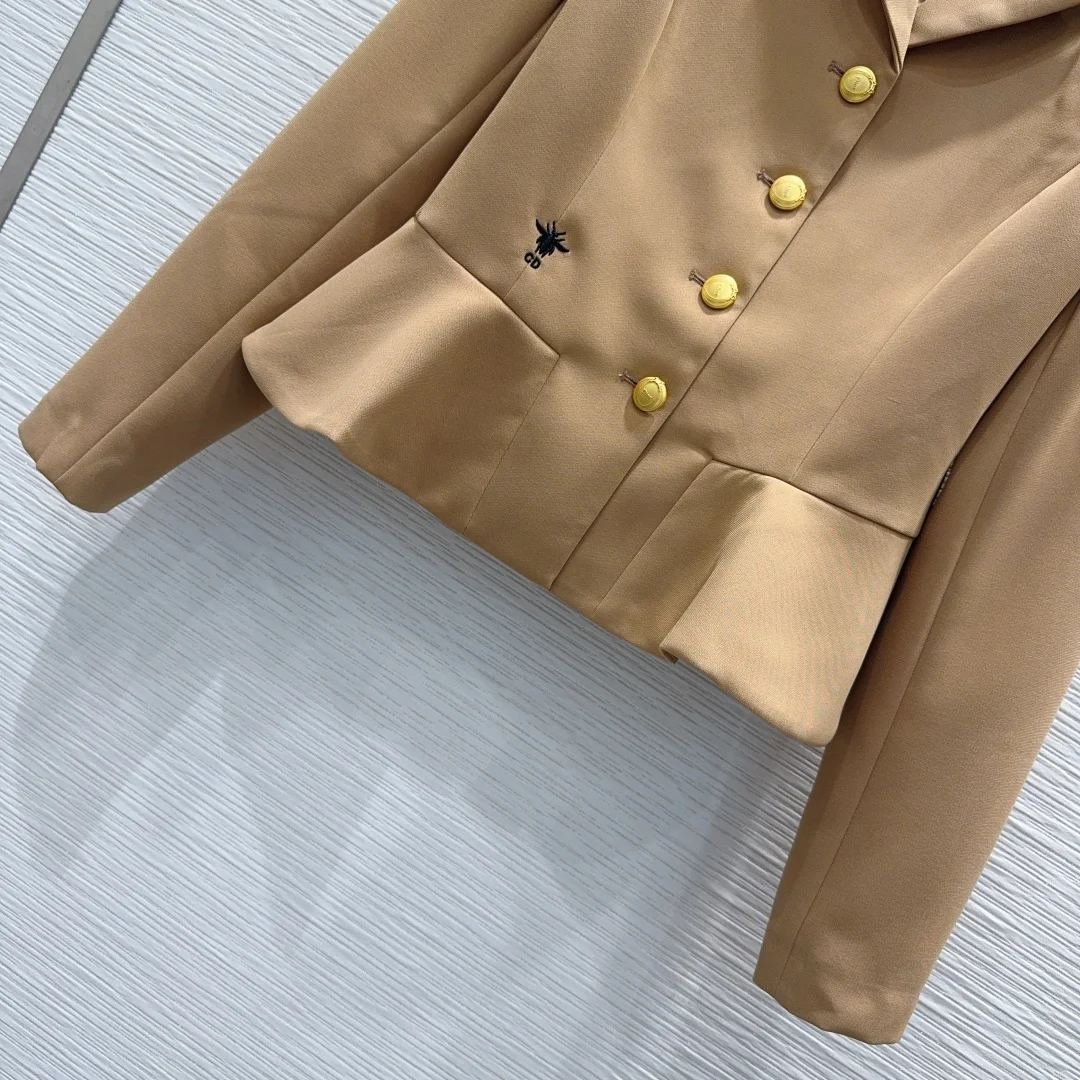 DIOR Suits Camel-Gold S-L D15202609060889 - Image 5