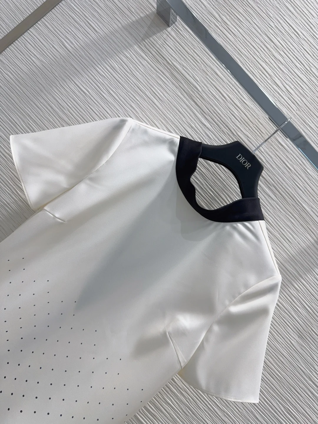 DIOR Suits Technical Fabric White-Black S-XL B45202609060882 - Image 2