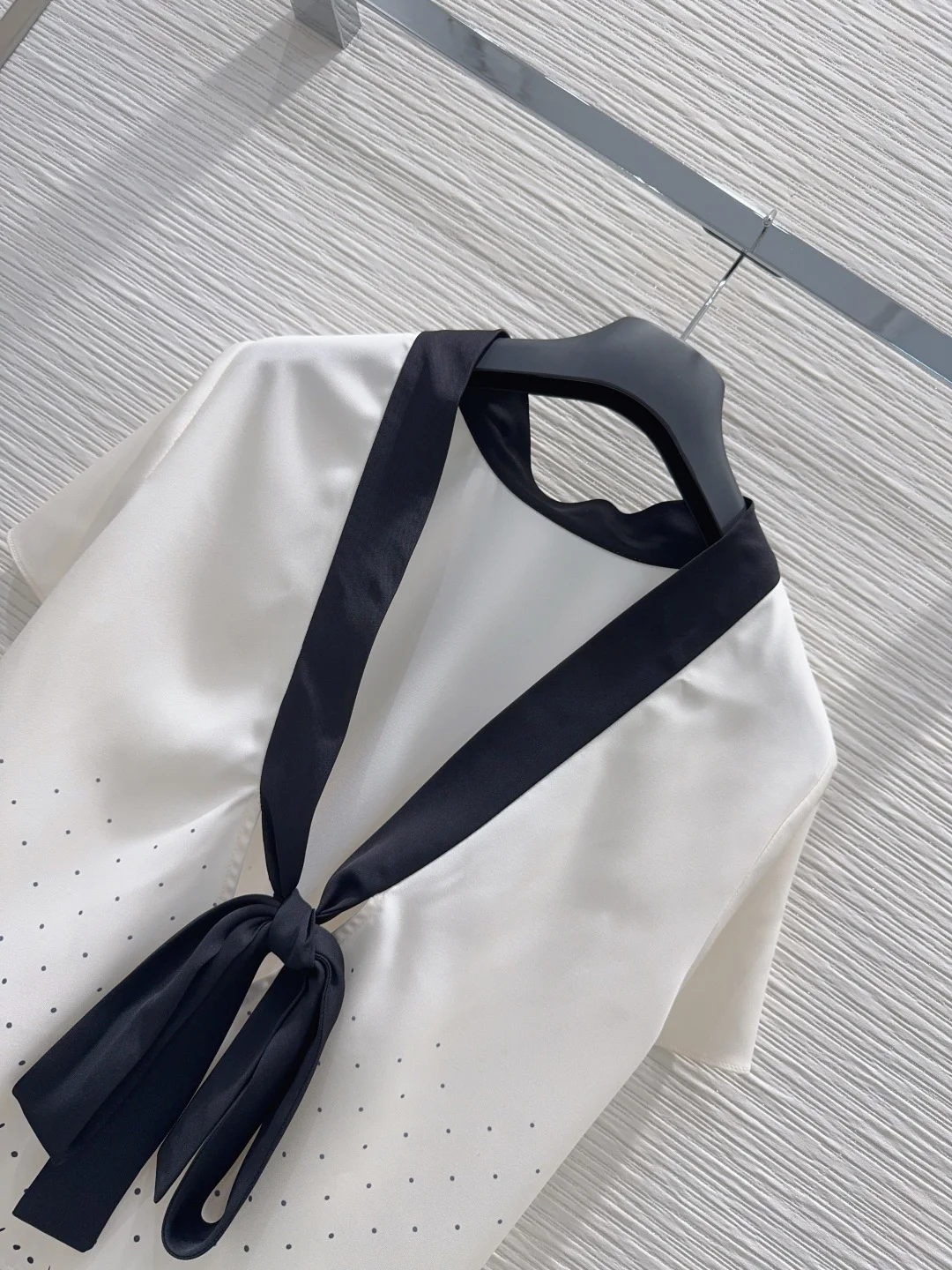 DIOR Suits Technical Fabric White-Black S-XL B45202609060882 - Image 4