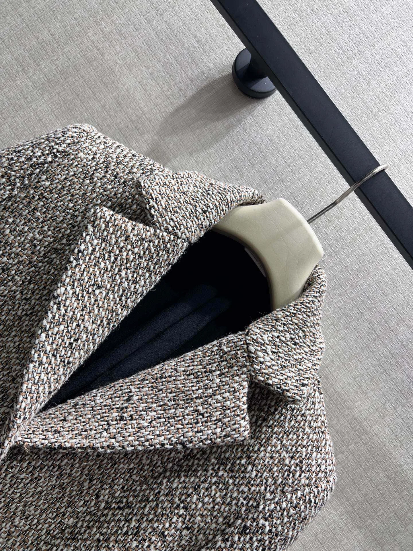 DIOR Suits Tweed Blend Gray-Black 36-40 B15202609061798 - Image 4