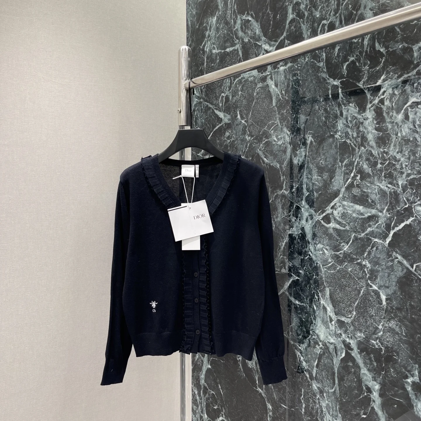 DIOR Sweaters Black-Cream S-L B10202609061647 - Image 2