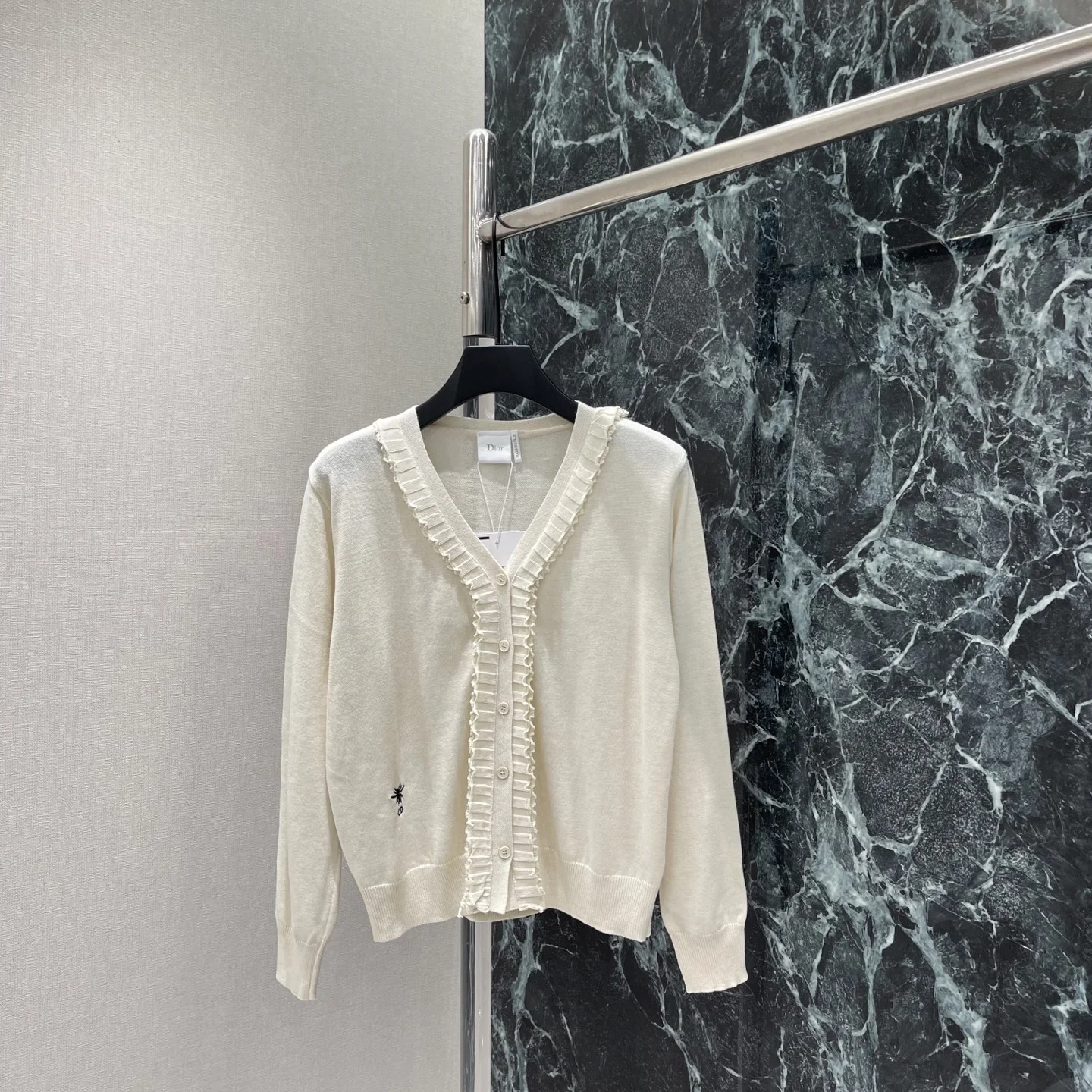DIOR Sweaters Black-Cream S-L B10202609061647 - Image 4
