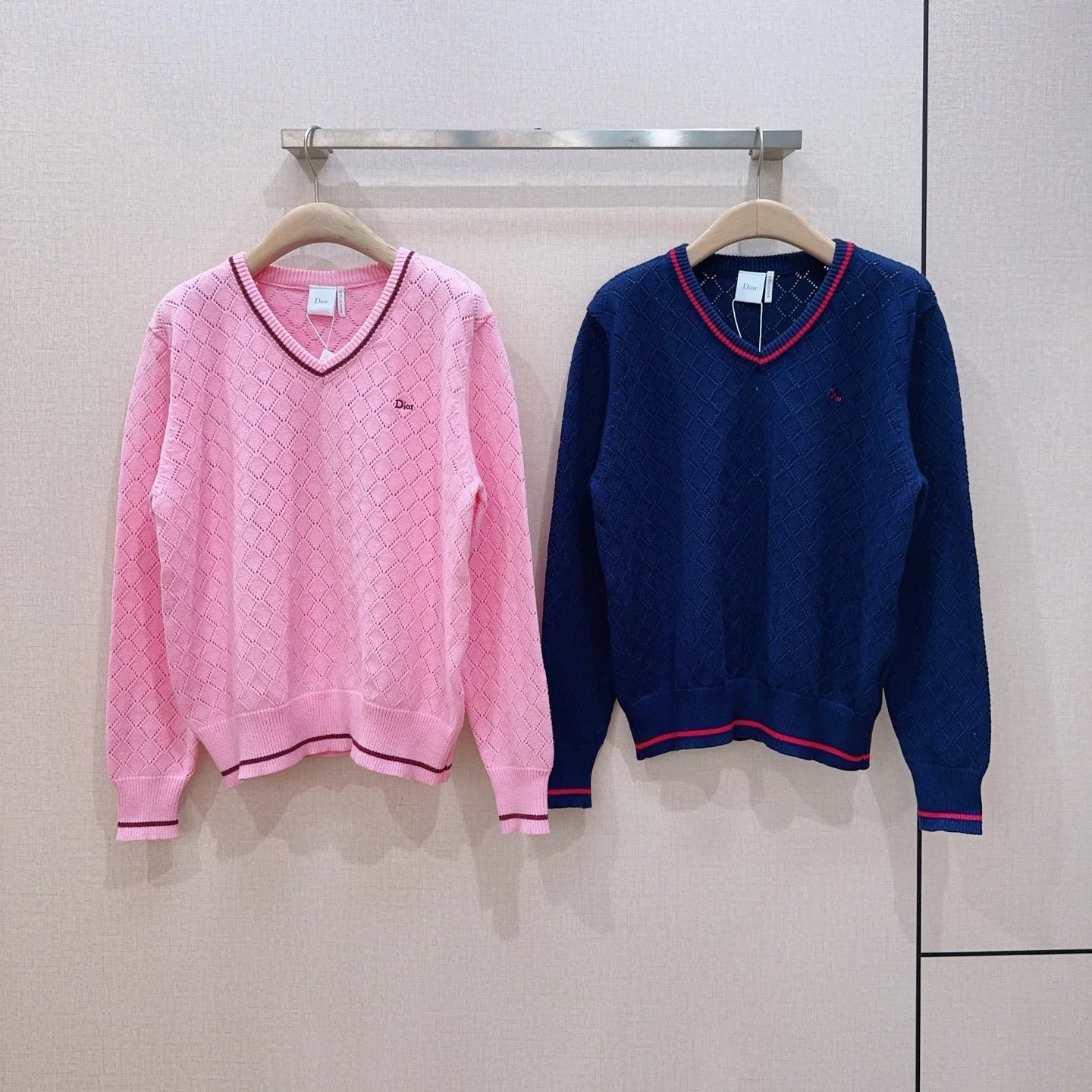 DIOR Sweaters Blue-Red S-L B20202609062977 - Image 8