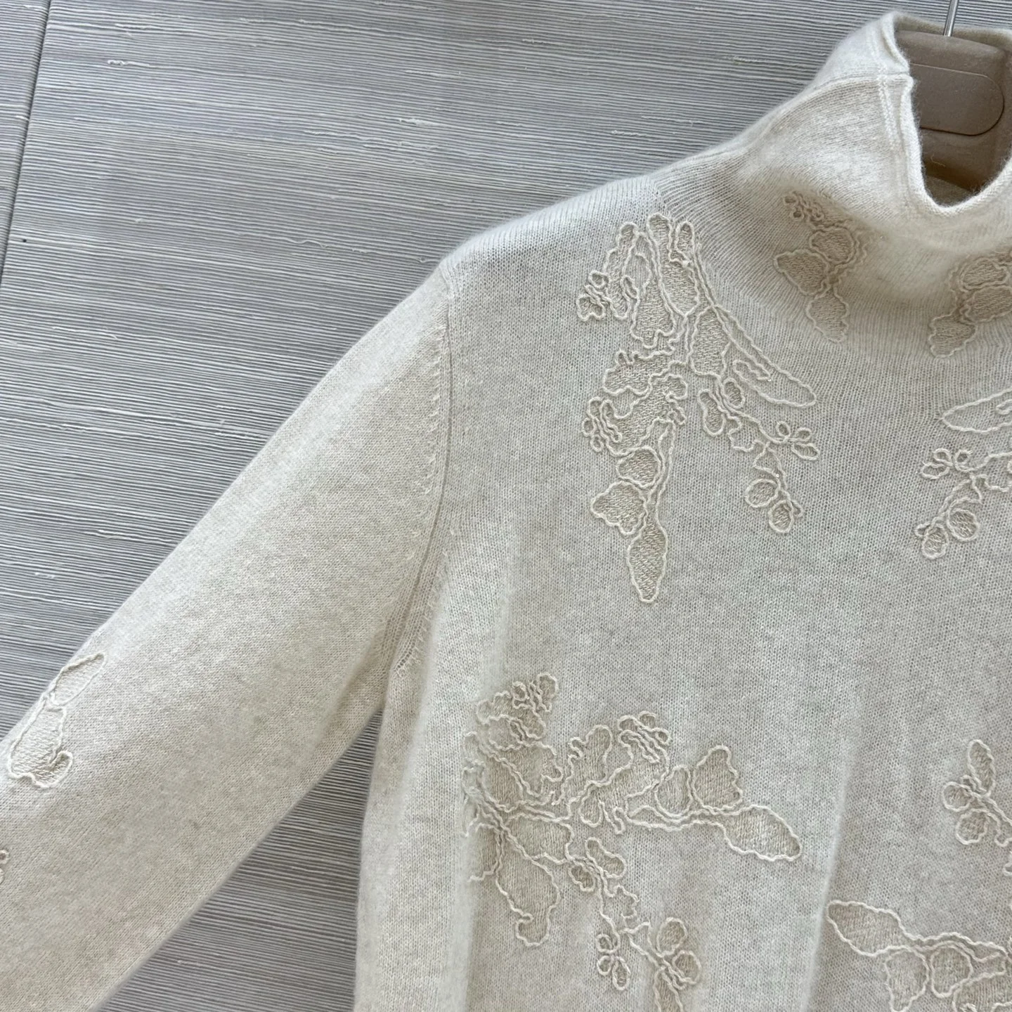 DIOR Sweaters Cashmere Beige-Cream S-L C95202609061172 - Image 3