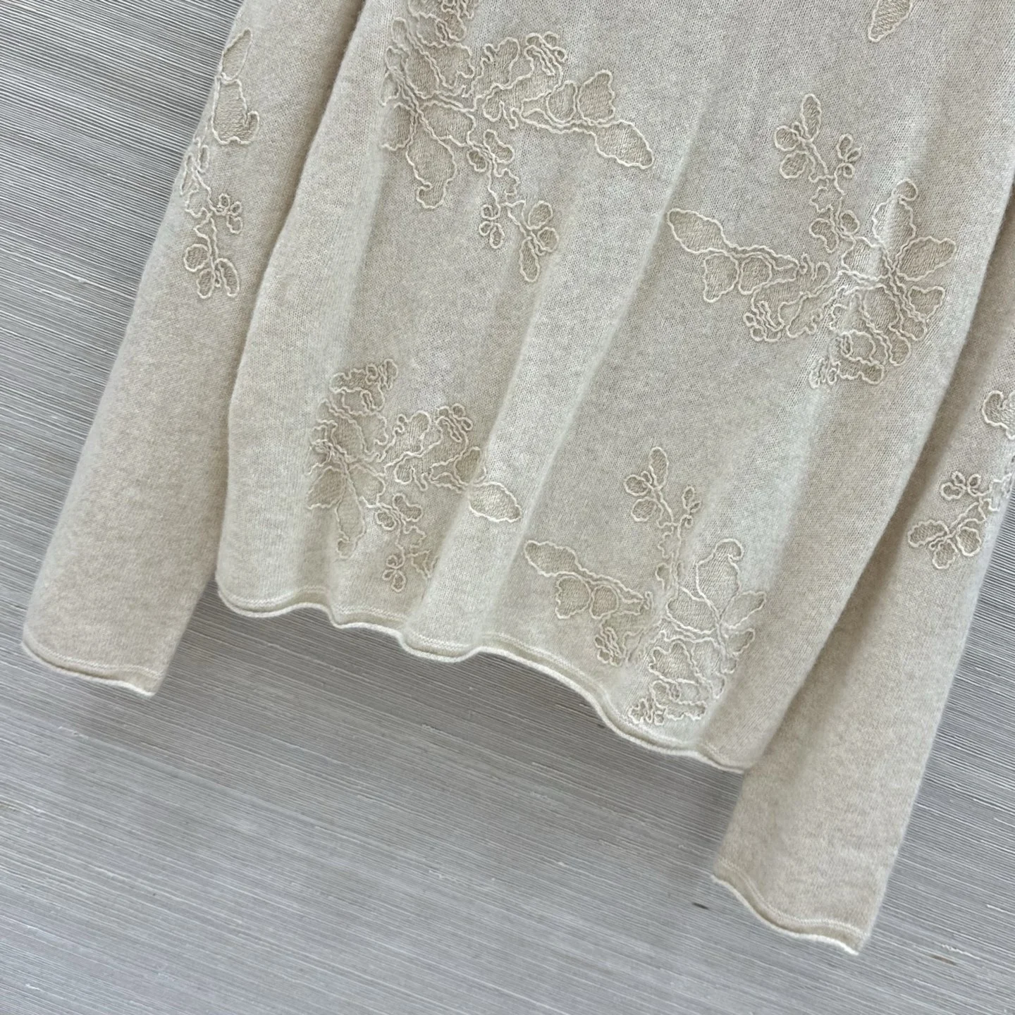 DIOR Sweaters Cashmere Beige-Cream S-L C95202609061172 - Image 5